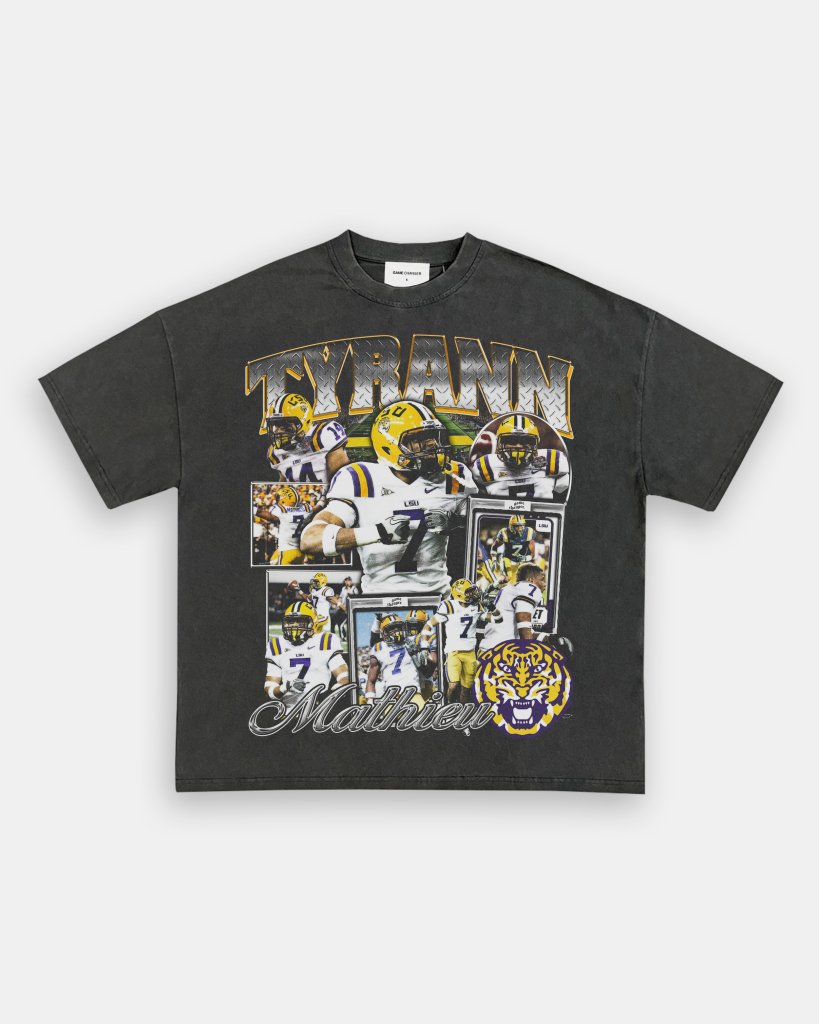 TYRANN MATHIEU - LSU TEE - WINS™ GAME CHANGERS TEE - WINS LA