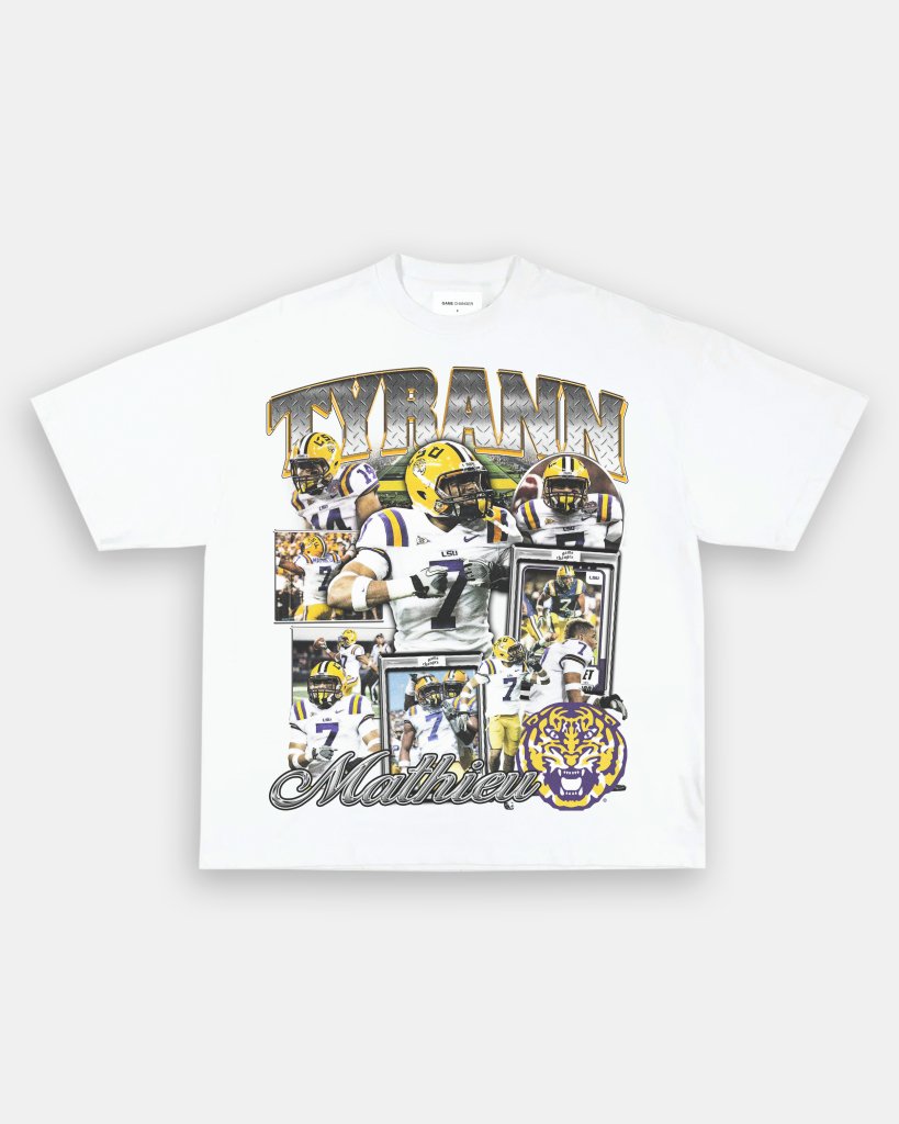 TYRANN MATHIEU - LSU TEE - WINS™ GAME CHANGERS TEE - WINS LA