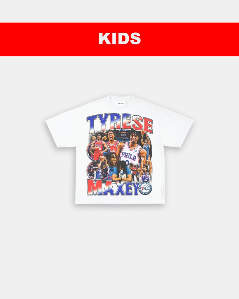 TYRESE MAXEY - KIDS TEE - WINS™ GAME CHANGERS TEE - WINS LA