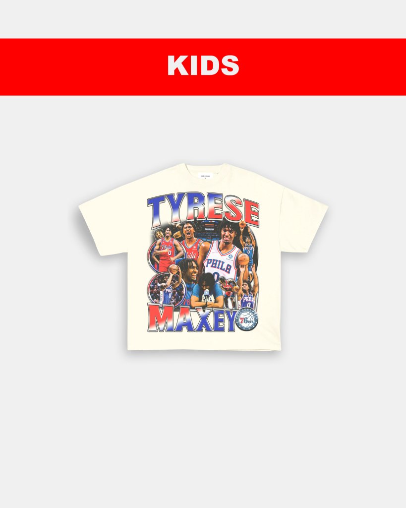 TYRESE MAXEY - KIDS TEE - WINS™ GAME CHANGERS TEE - WINS LA