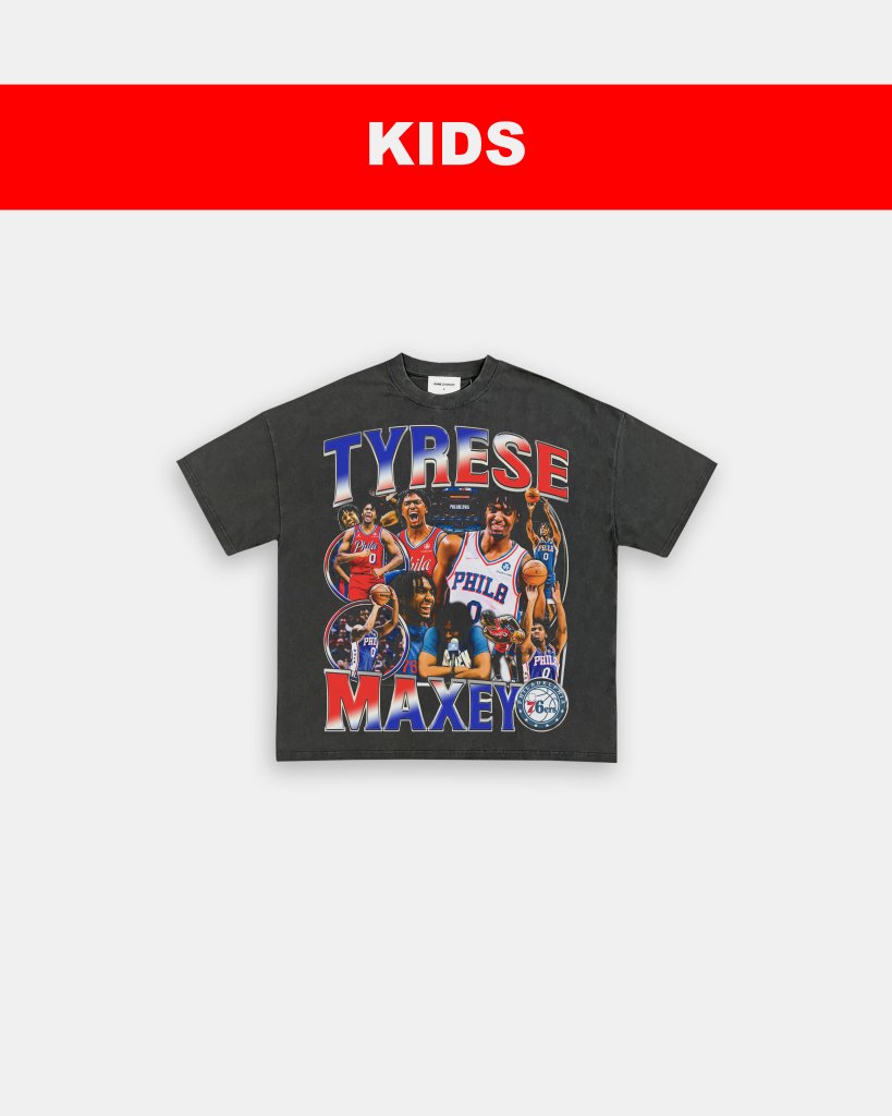 TYRESE MAXEY - KIDS TEE - WINS™ GAME CHANGERS TEE - WINS LA