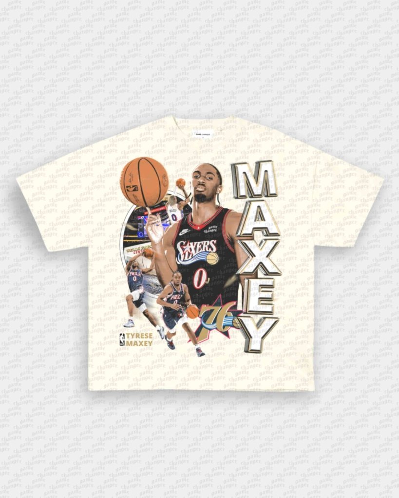 TYRESE MAXEY V2 TEE - WINS™ GAME CHANGERS TEE - WINS LA