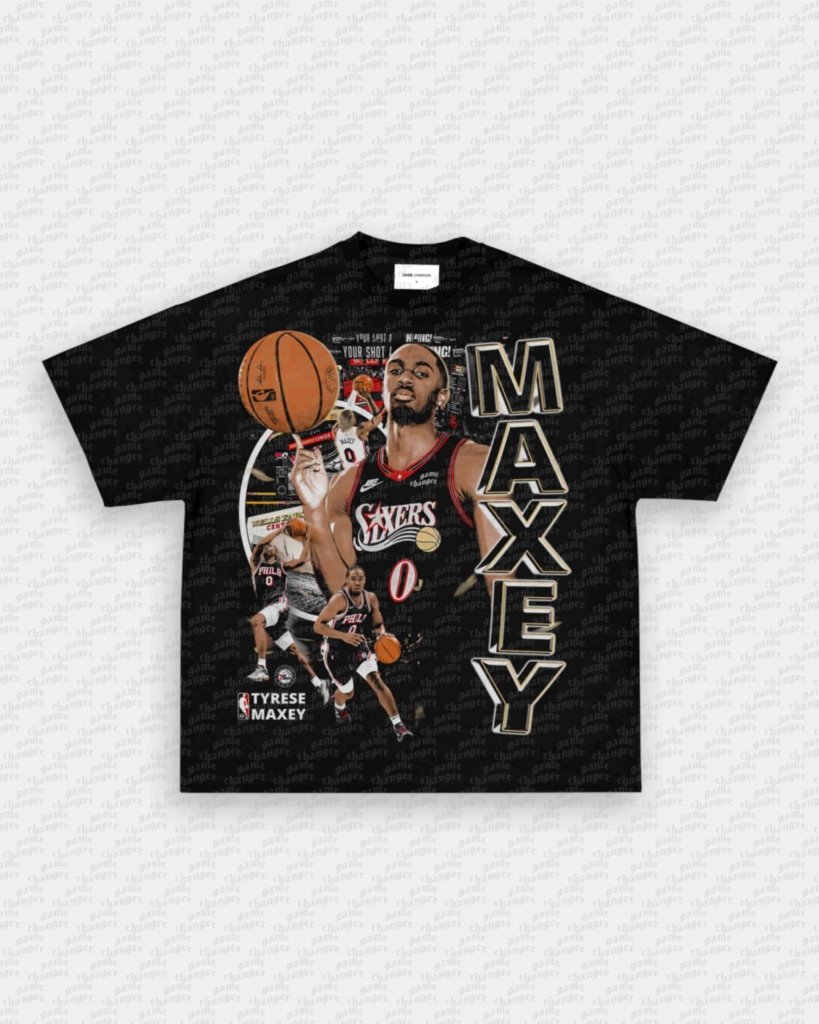 TYRESE MAXEY V2 TEE - WINS™ GAME CHANGERS TEE - WINS LA