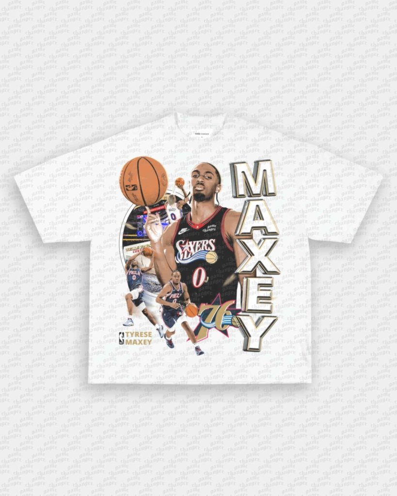 TYRESE MAXEY V2 TEE - WINS™ GAME CHANGERS TEE - WINS LA