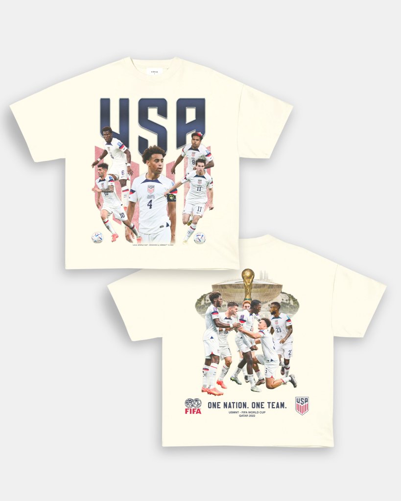 USA WORLD CUP TEE - [DS] - WINS™ GAME CHANGERS TEE - WINS LA