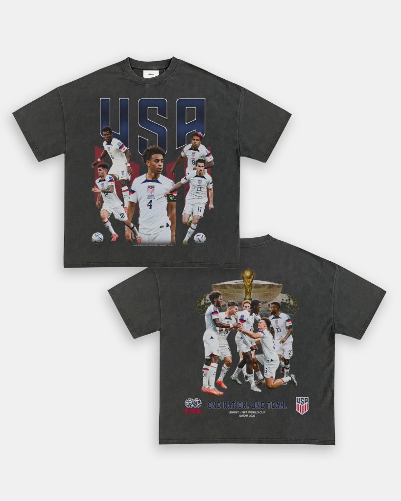 USA WORLD CUP TEE - [DS] - WINS™ GAME CHANGERS TEE - WINS LA