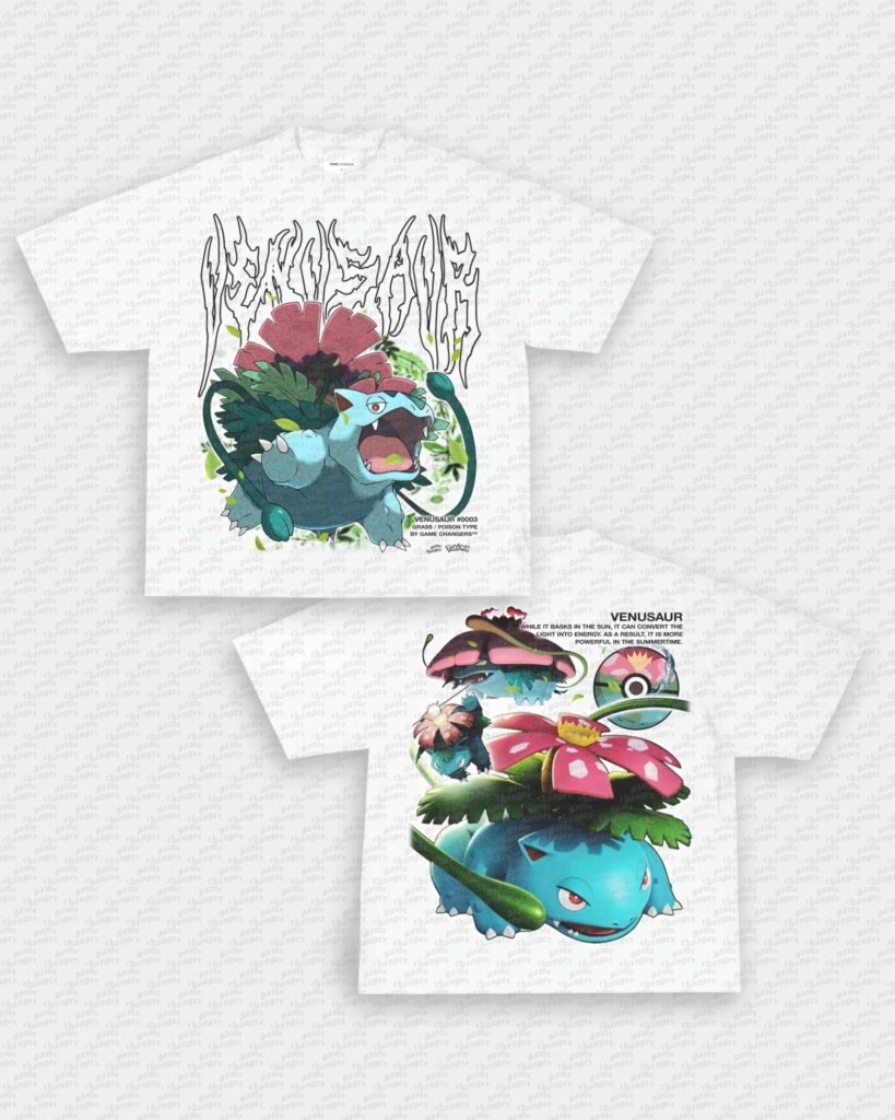 VENUSAUR TEE - [DS] - WINS™ GAME CHANGERS TEE - WINS LA