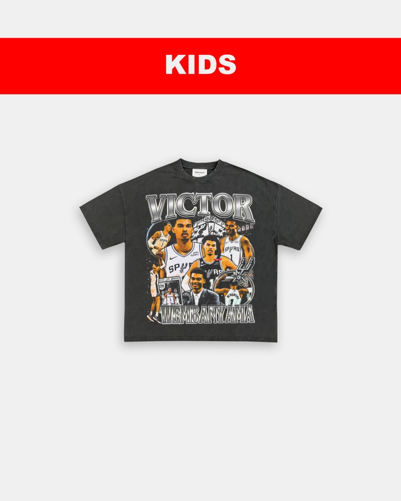 VICTOR WEMBANYAMA - KIDS TEE - WINS™ GAME CHANGERS TEE - WINS LA