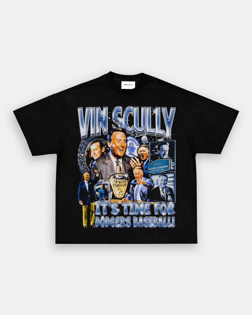 VIN SCULLY TEE - WINS™ GAME CHANGERS TEE - WINS LA