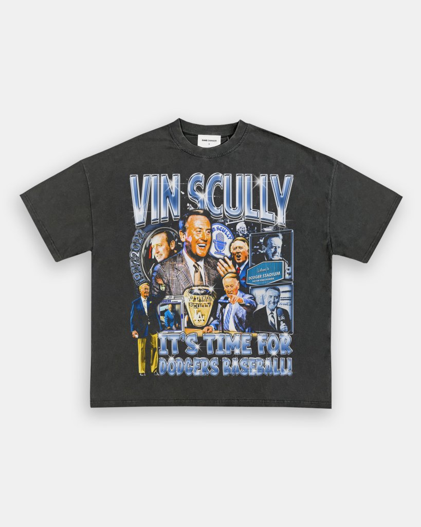 VIN SCULLY TEE - WINS™ GAME CHANGERS TEE - WINS LA