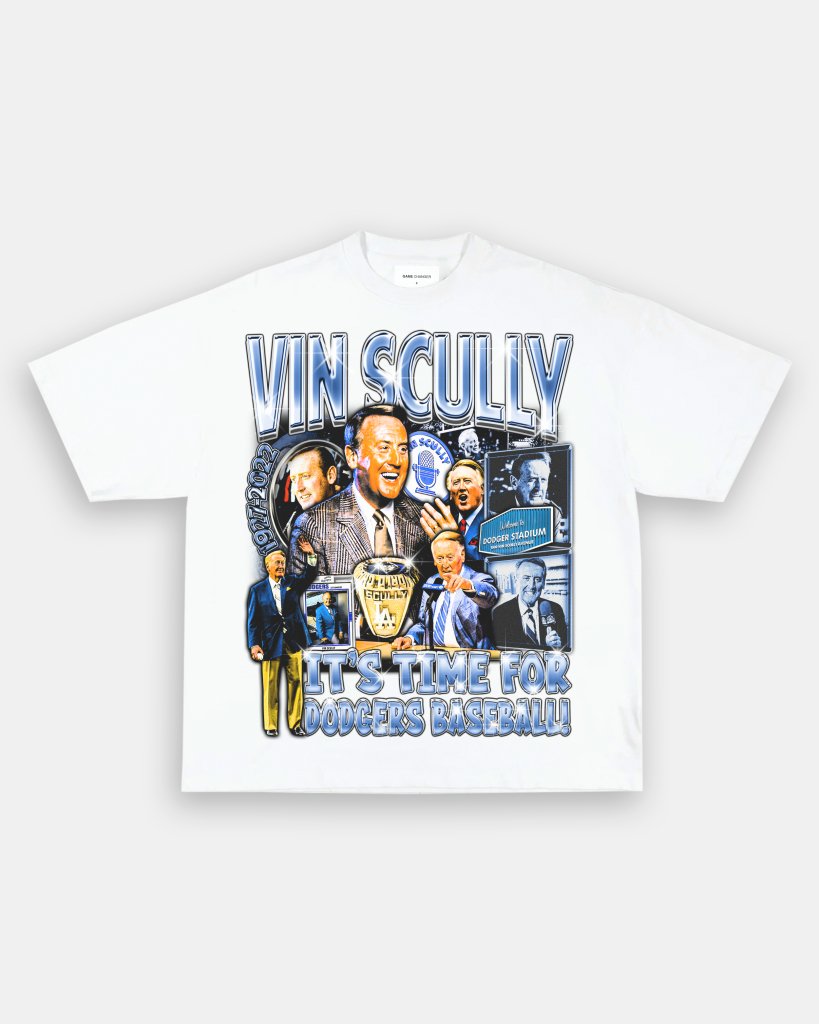 VIN SCULLY TEE - WINS™ GAME CHANGERS TEE - WINS LA