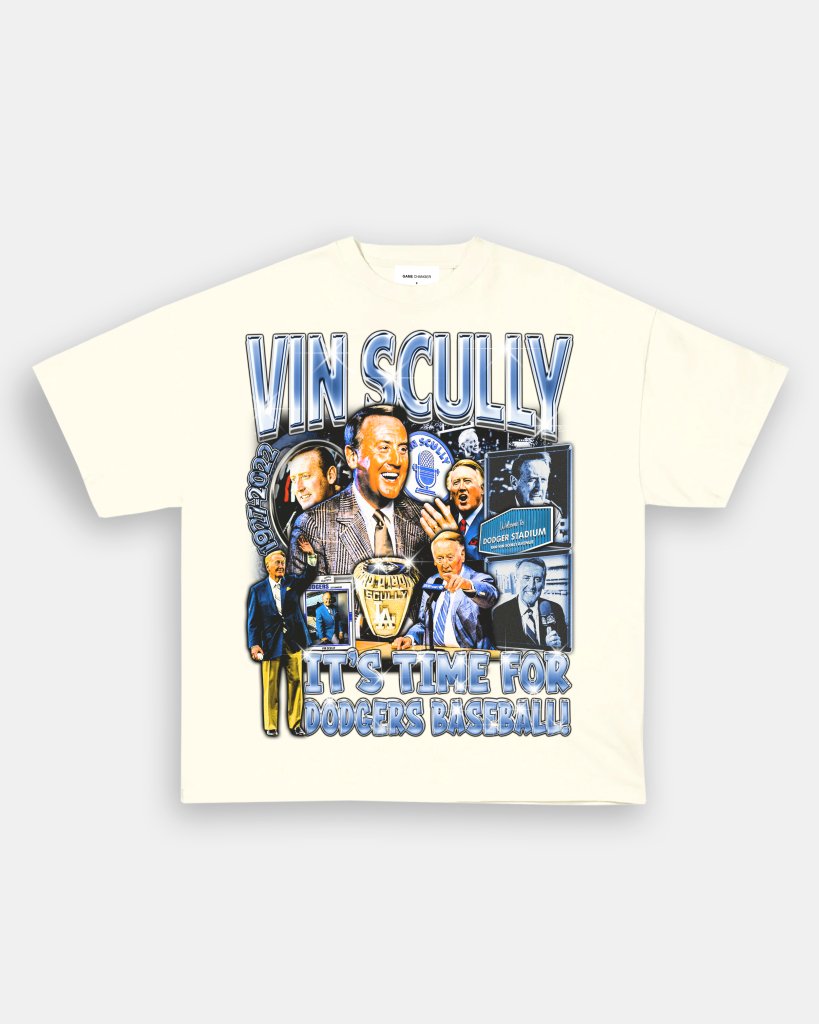 VIN SCULLY TEE - WINS™ GAME CHANGERS TEE - WINS LA