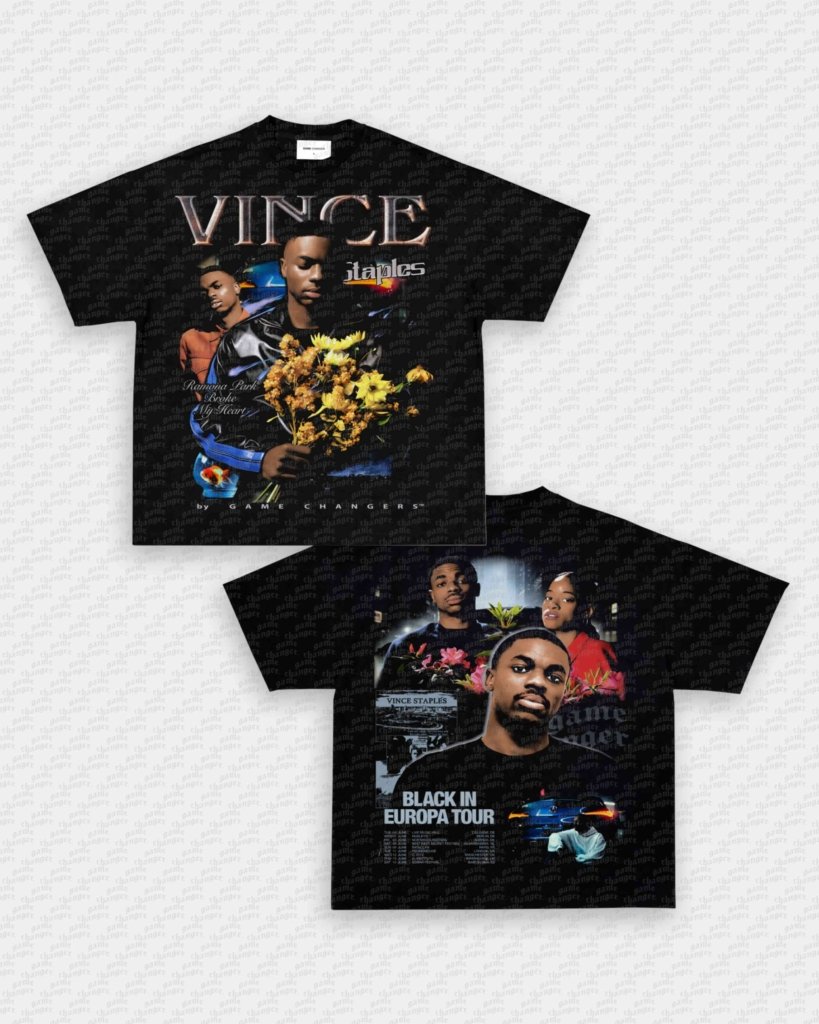 VINCE STAPLES TEE - [DS] - WINS™ GAME CHANGERS TEE - WINS LA