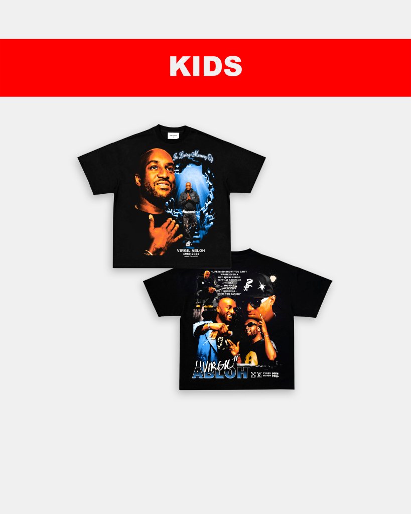 VIRGIL ABLOH 2 - KIDS TEE - [DS] - WINS™ GAME CHANGERS TEE - WINS LA