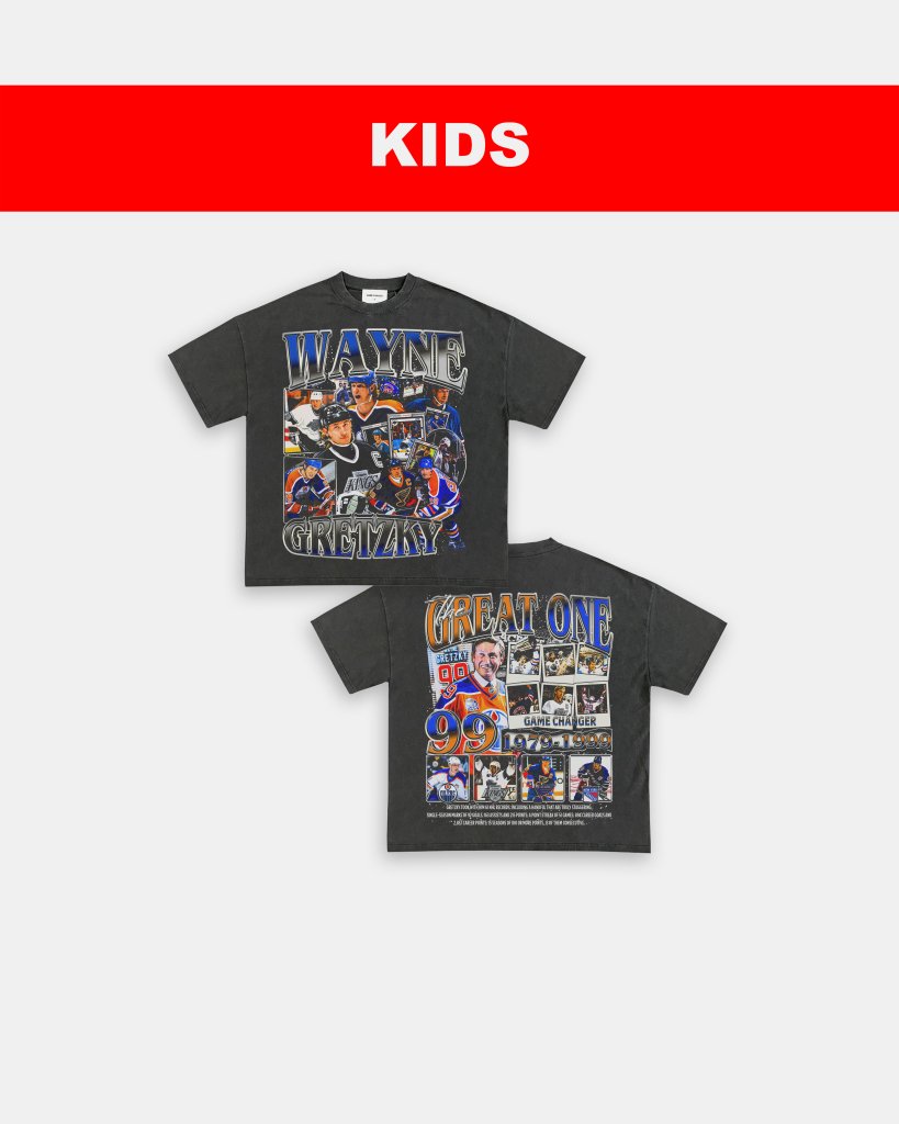 WAYNE GRETZKY - KIDS TEE - [DS] - WINS™ GAME CHANGERS TEE - WINS LA