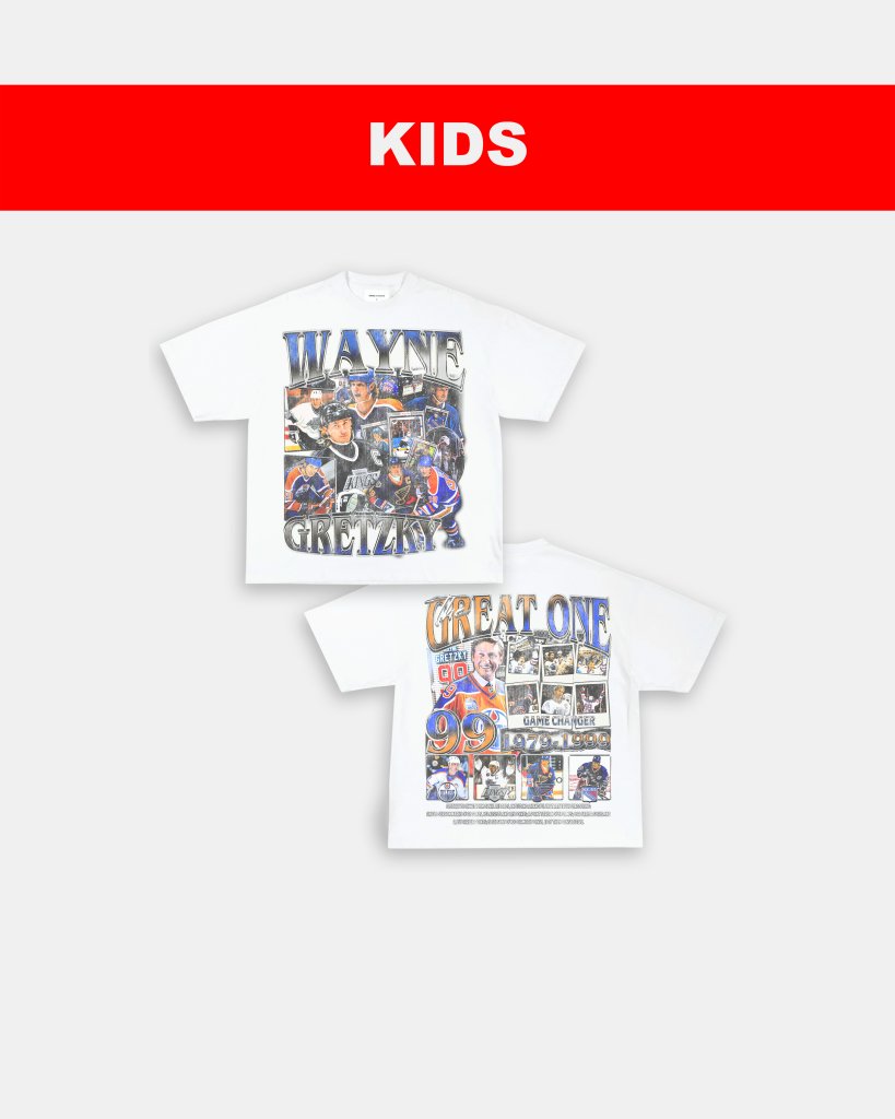 WAYNE GRETZKY - KIDS TEE - [DS] - WINS™ GAME CHANGERS TEE - WINS LA