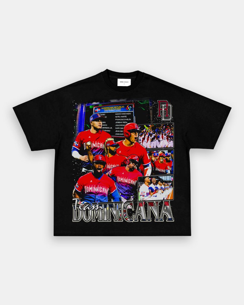 WBC TEAM DOMINICANA TEE - WINS™ GAME CHANGERS TEE - WINS LA