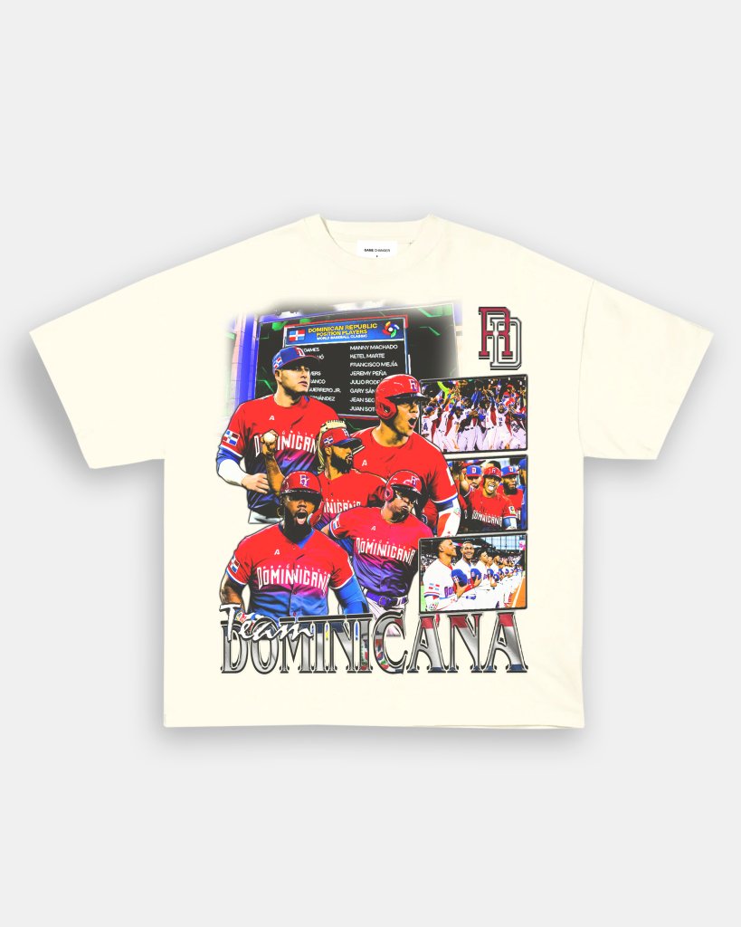 WBC TEAM DOMINICANA TEE - WINS™ GAME CHANGERS TEE - WINS LA