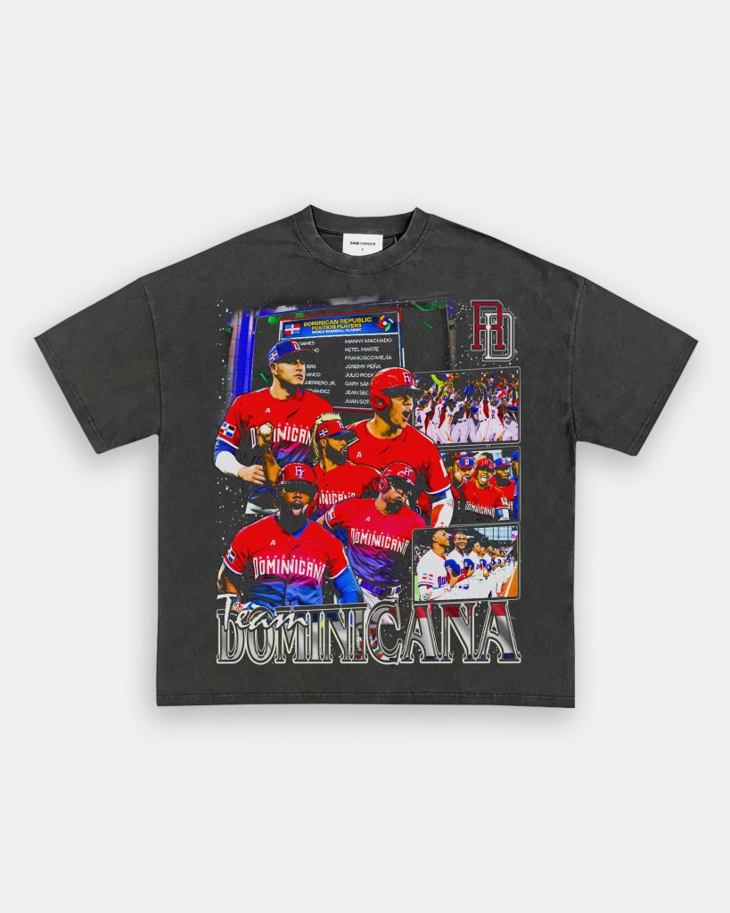 WBC TEAM DOMINICANA TEE - WINS™ GAME CHANGERS TEE - WINS LA