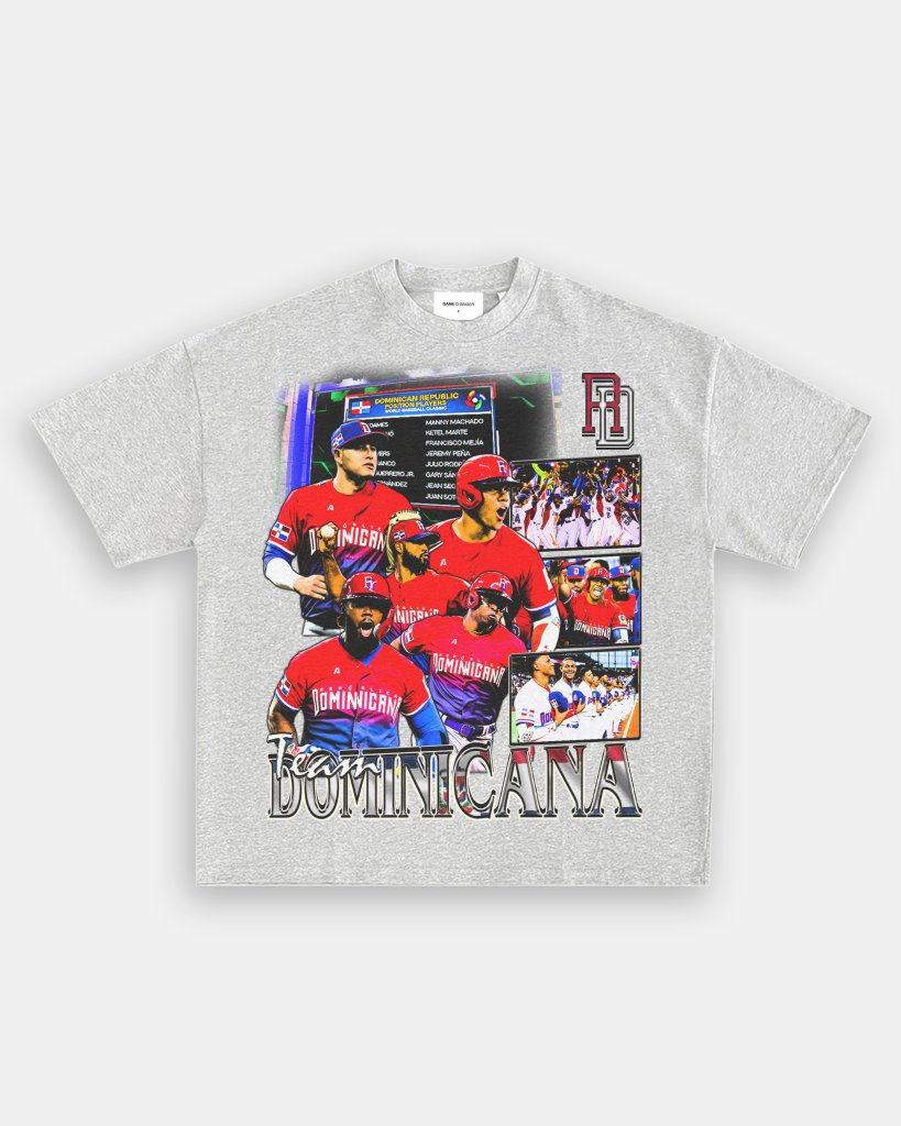 WBC TEAM DOMINICANA TEE - WINS™ GAME CHANGERS TEE - WINS LA