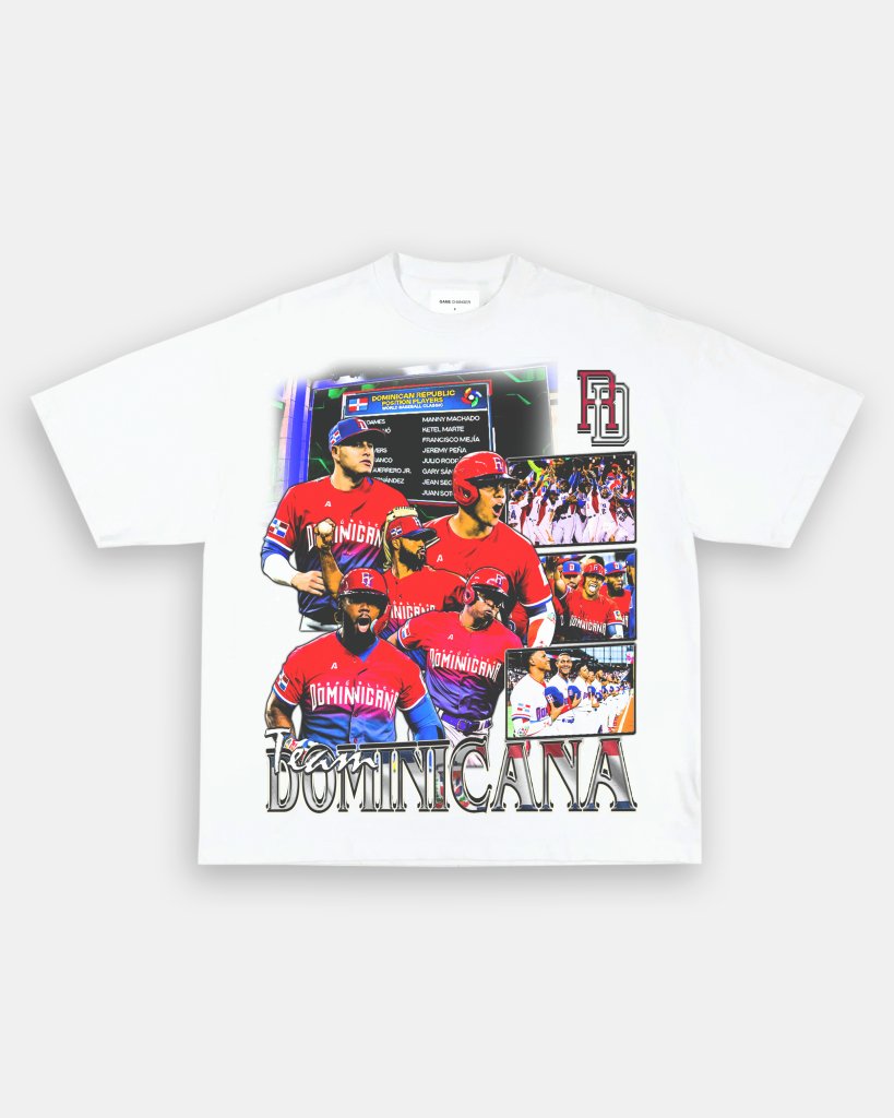 WBC TEAM DOMINICANA TEE - WINS™ GAME CHANGERS TEE - WINS LA