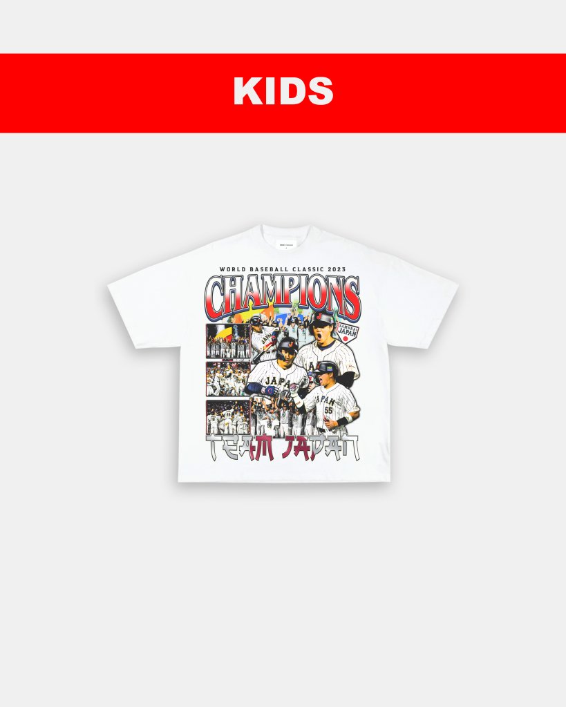 WBC TEAM JAPAN - KIDS TEE - WINS™ GAME CHANGERS TEE - WINS LA