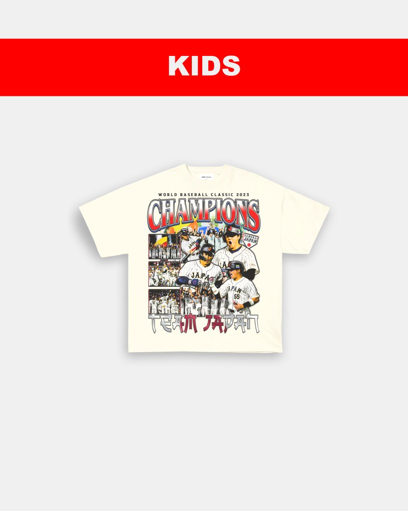 WBC TEAM JAPAN - KIDS TEE - WINS™ GAME CHANGERS TEE - WINS LA