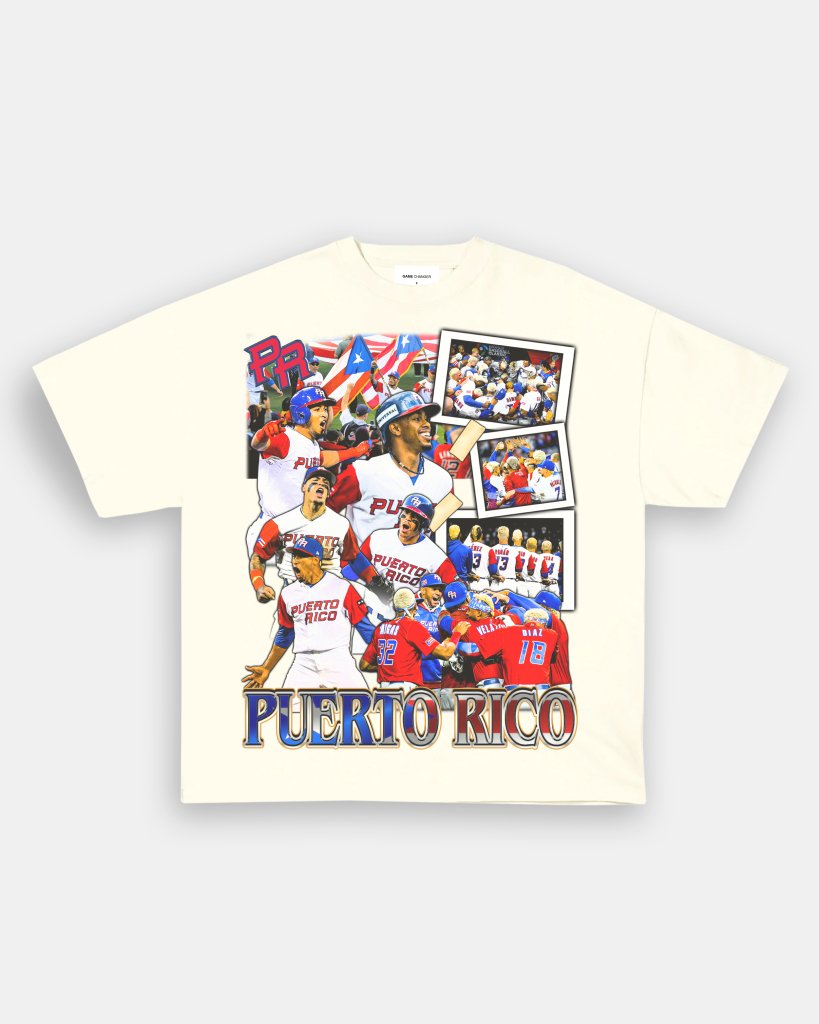 WBC TEAM PUERTO RICO TEE - WINS™ GAME CHANGERS TEE - WINS LA