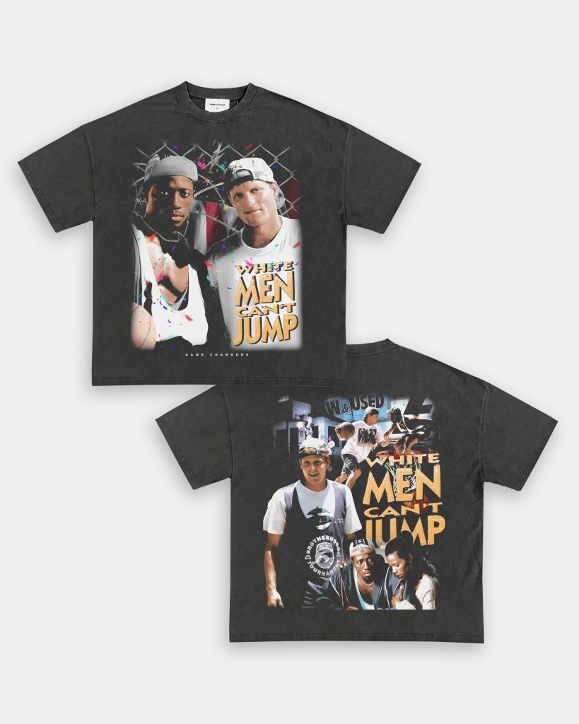 WHITE MEN CANT JUMP TEE - [DS] - WINS™ GAME CHANGERS TEE - WINS LA