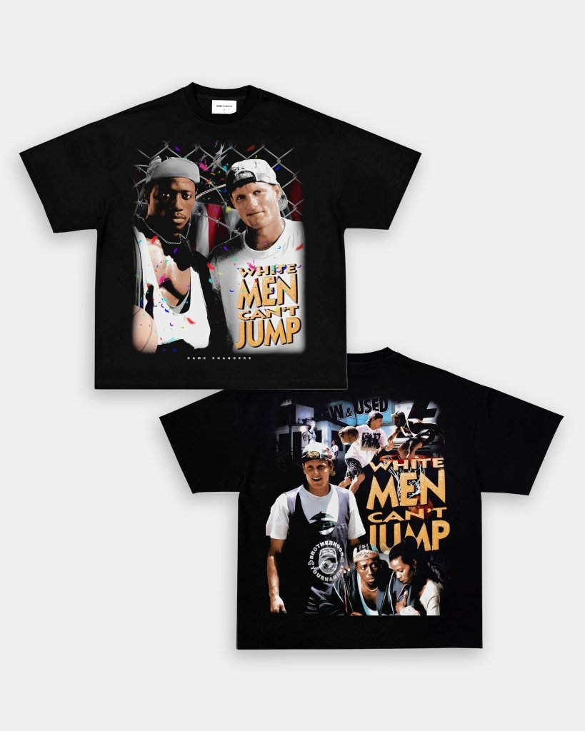 WHITE MEN CANT JUMP TEE - [DS] - WINS™ GAME CHANGERS TEE - WINS LA