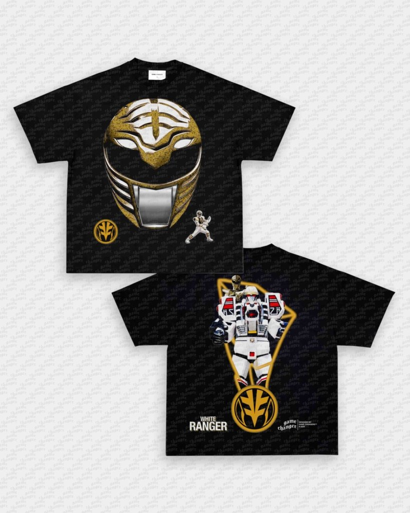 WHITE RANGER TEE - [DS] - WINS™ GAME CHANGERS TEE - WINS LA