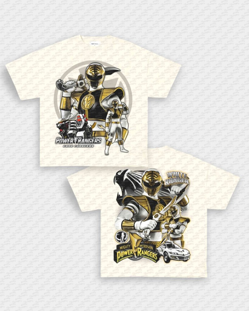 WHITE RANGER V2 TEE - [DS] - WINS™ GAME CHANGERS TEE - WINS LA