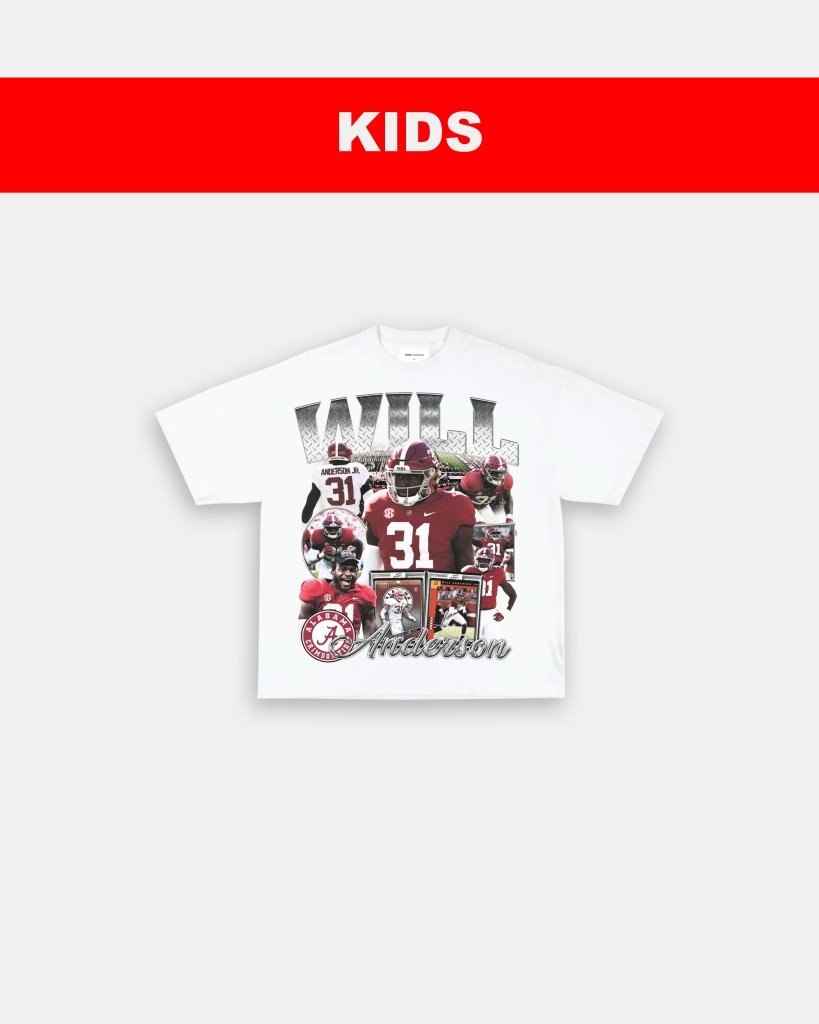 WILL ANDERSON JR - ALABAMA - KIDS TEE - WINS™ GAME CHANGERS TEE - WINS LA