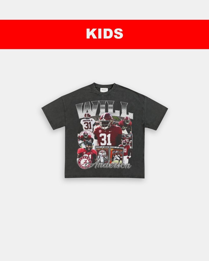 WILL ANDERSON JR - ALABAMA - KIDS TEE - WINS™ GAME CHANGERS TEE - WINS LA