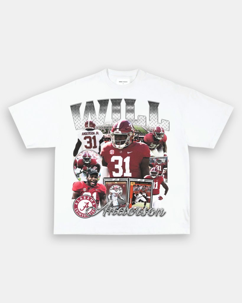 WILL ANDERSON JR - ALABAMA TEE - WINS™ GAME CHANGERS TEE - WINS LA