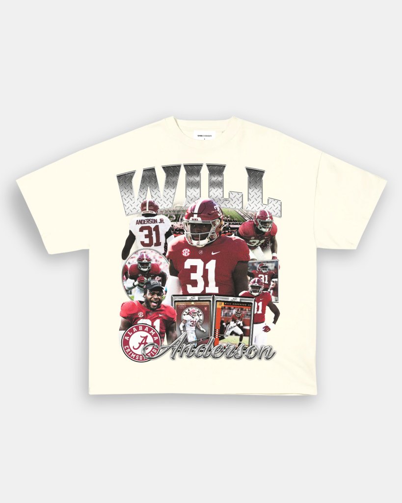 WILL ANDERSON JR - ALABAMA TEE - WINS™ GAME CHANGERS TEE - WINS LA