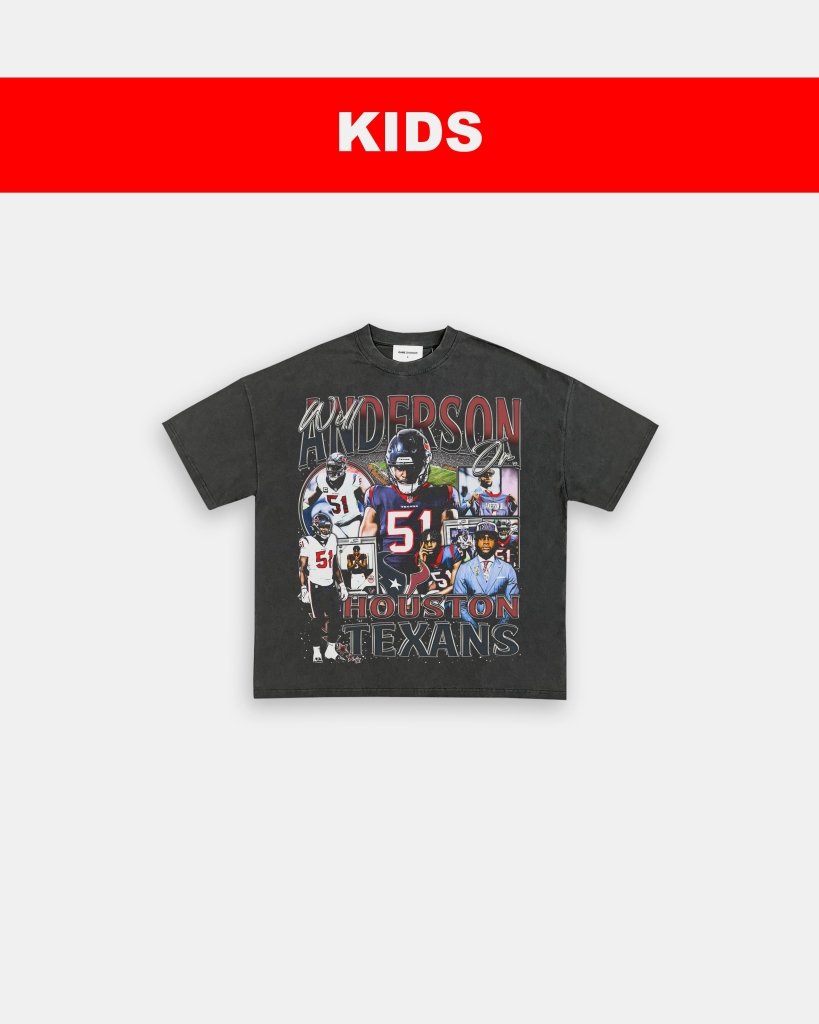 WILL ANDERSON JR - TEXANS - KIDS TEE - WINS™ GAME CHANGERS TEE - WINS LA