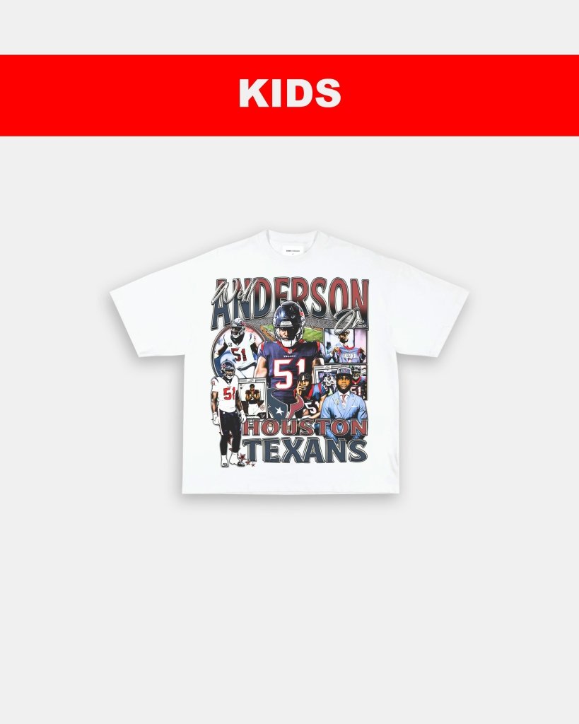 WILL ANDERSON JR - TEXANS - KIDS TEE - WINS™ GAME CHANGERS TEE - WINS LA