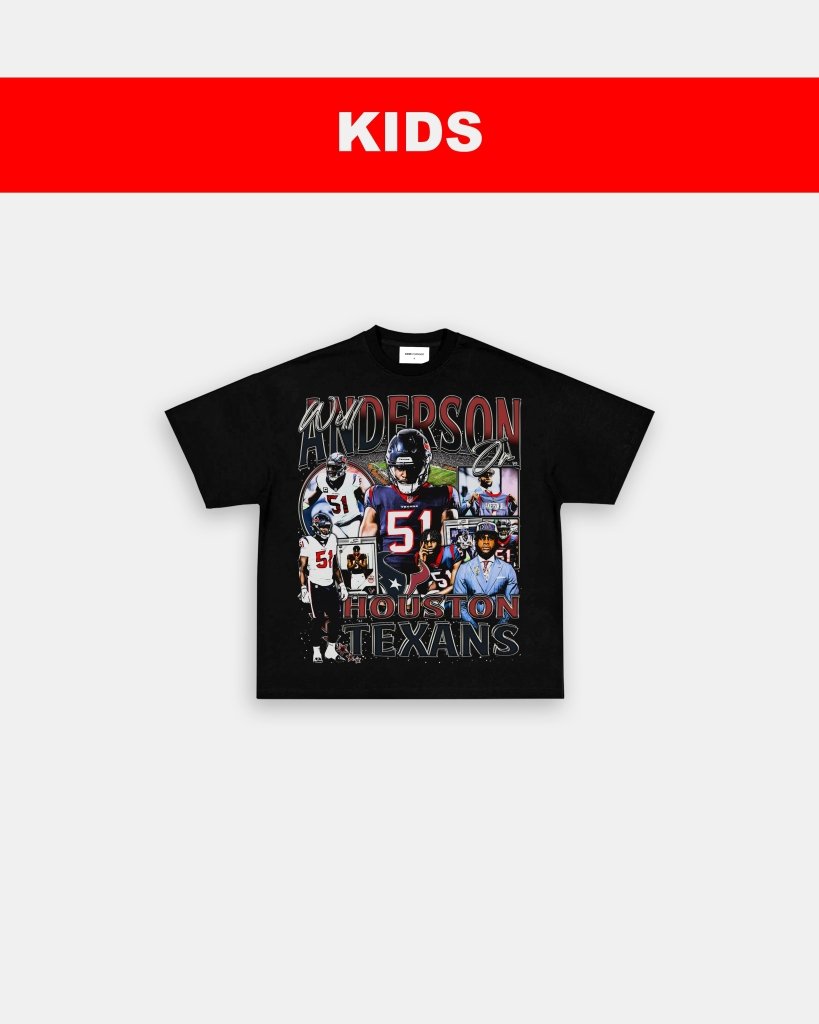 WILL ANDERSON JR - TEXANS - KIDS TEE - WINS™ GAME CHANGERS TEE - WINS LA