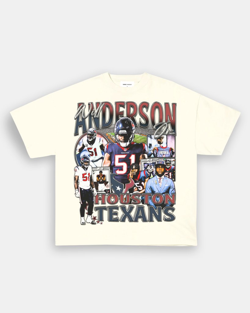 WILL ANDERSON JR - TEXANS TEE - WINS™ GAME CHANGERS TEE - WINS LA