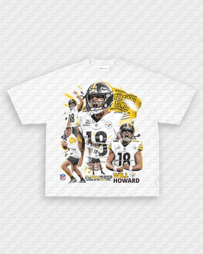 WILL HOWARD - STEELERS TEE - WINS™ GAME CHANGERS TEE - WINS LA