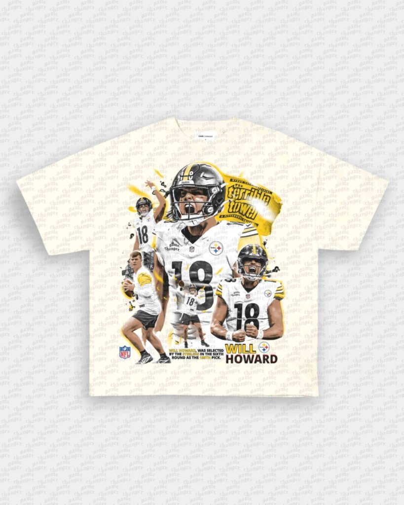 WILL HOWARD - STEELERS TEE - WINS™ GAME CHANGERS TEE - WINS LA