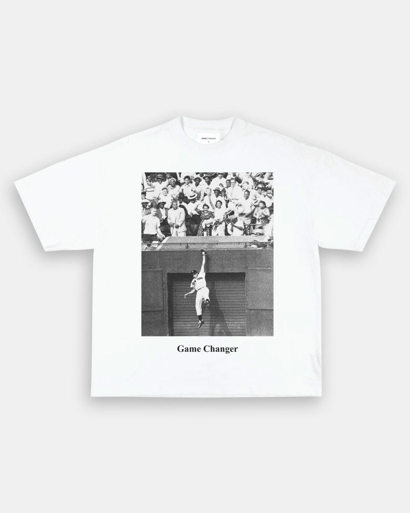 WILLIE MAYS - LEAPING CATCH TEE - WINS™ GAME CHANGERS TEE - WINS LA