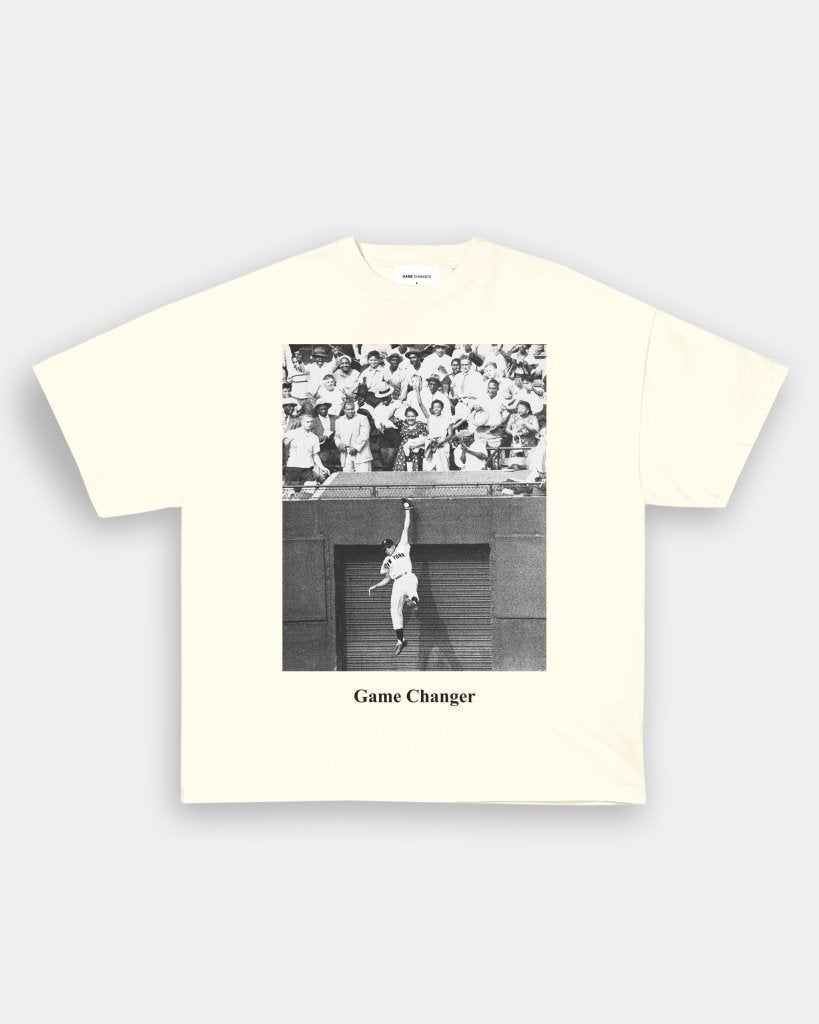 WILLIE MAYS - LEAPING CATCH TEE - WINS™ GAME CHANGERS TEE - WINS LA