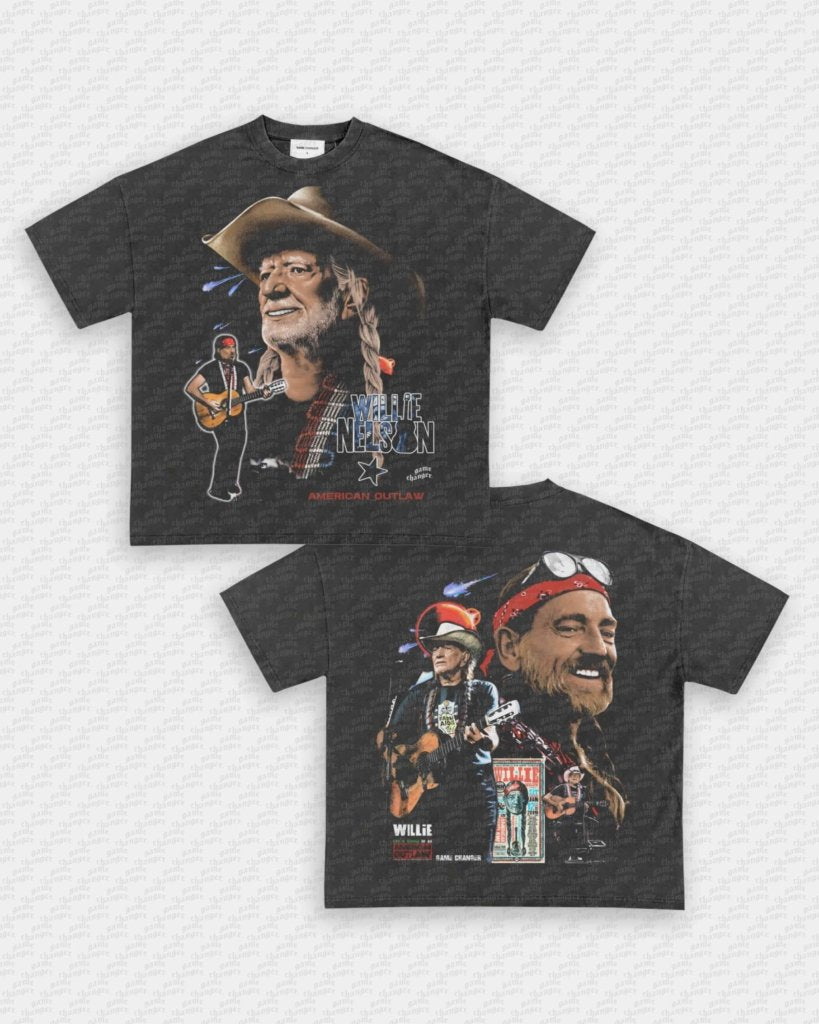 WILLIE NELSON TEE - [DS] - WINS™ GAME CHANGERS TEE - WINS LA
