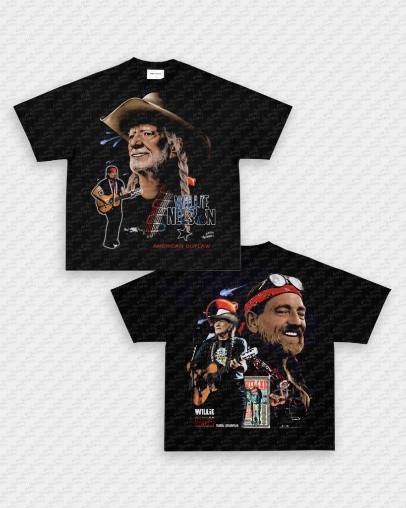 WILLIE NELSON TEE - [DS] - WINS™ GAME CHANGERS TEE - WINS LA