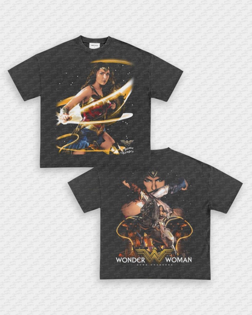 WONDER WOMAN V2 TEE - [DS] - WINS™ GAME CHANGERS TEE - WINS LA