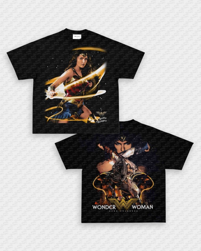 WONDER WOMAN V2 TEE - [DS] - WINS™ GAME CHANGERS TEE - WINS LA