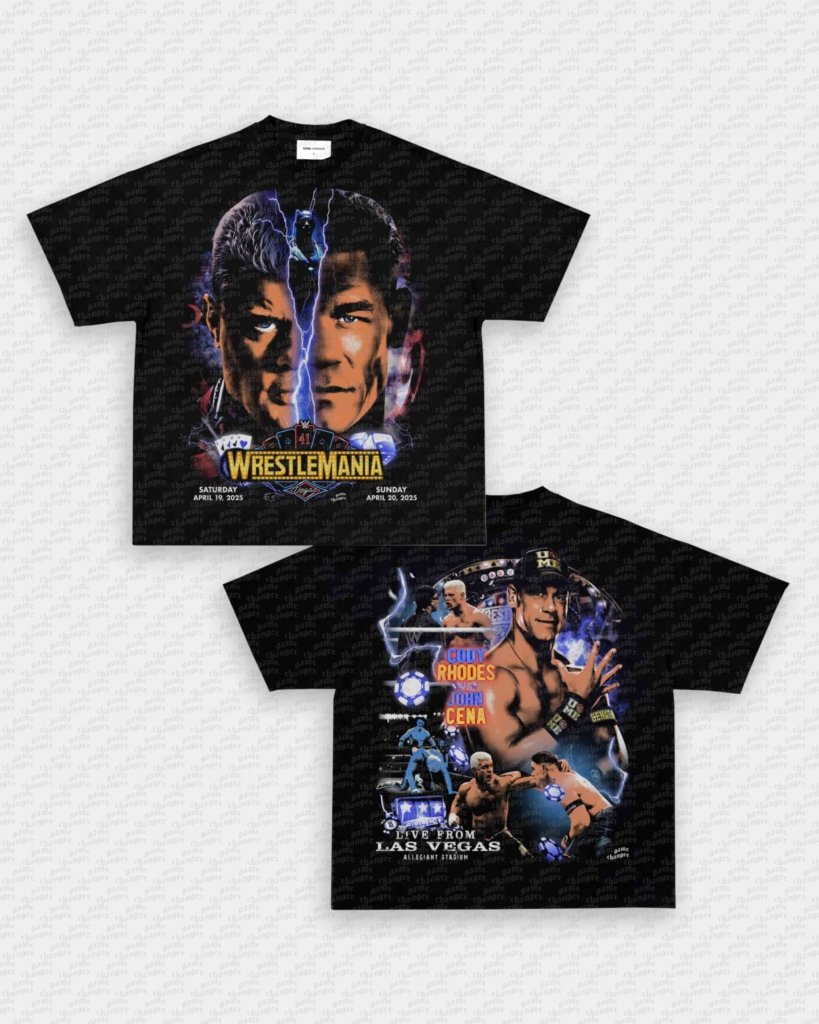 WRESTLEMANIA 41 V2 TEE - [DS] - WINS™ GAME CHANGERS TEE - WINS LA