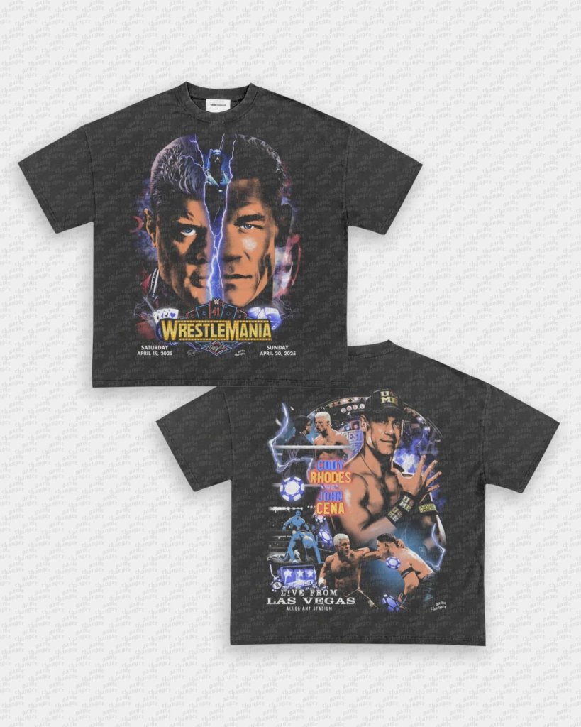 WRESTLEMANIA 41 V2 TEE - [DS] - WINS™ GAME CHANGERS TEE - WINS LA